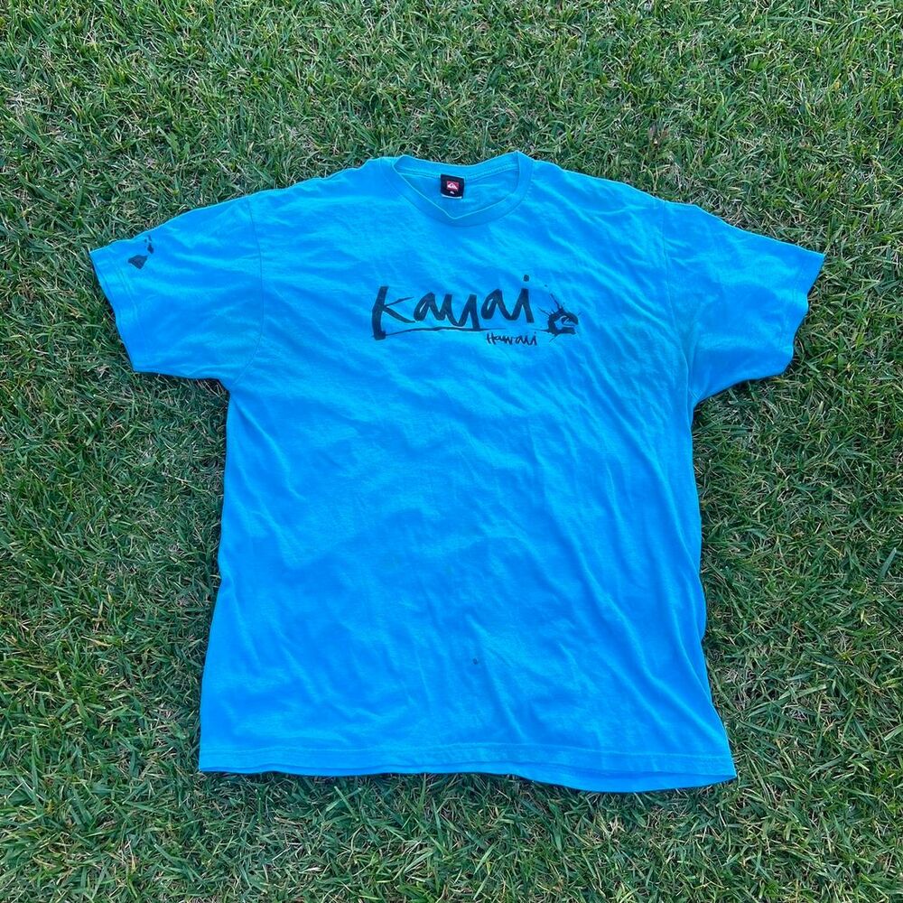 2000s Quiksilver kauai hawaii tee mens size XL